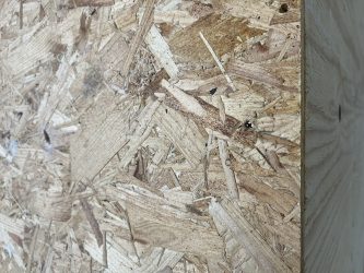 Plywood i närbild