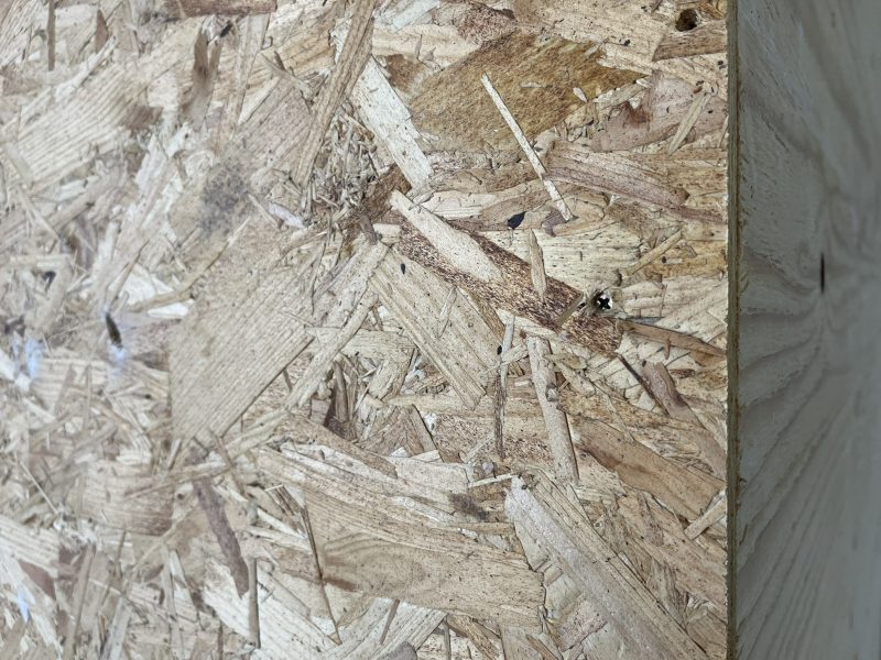 Plywood i närbild
